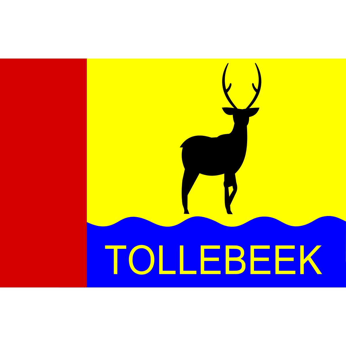 Vlag van Tollebeek, Flevoland