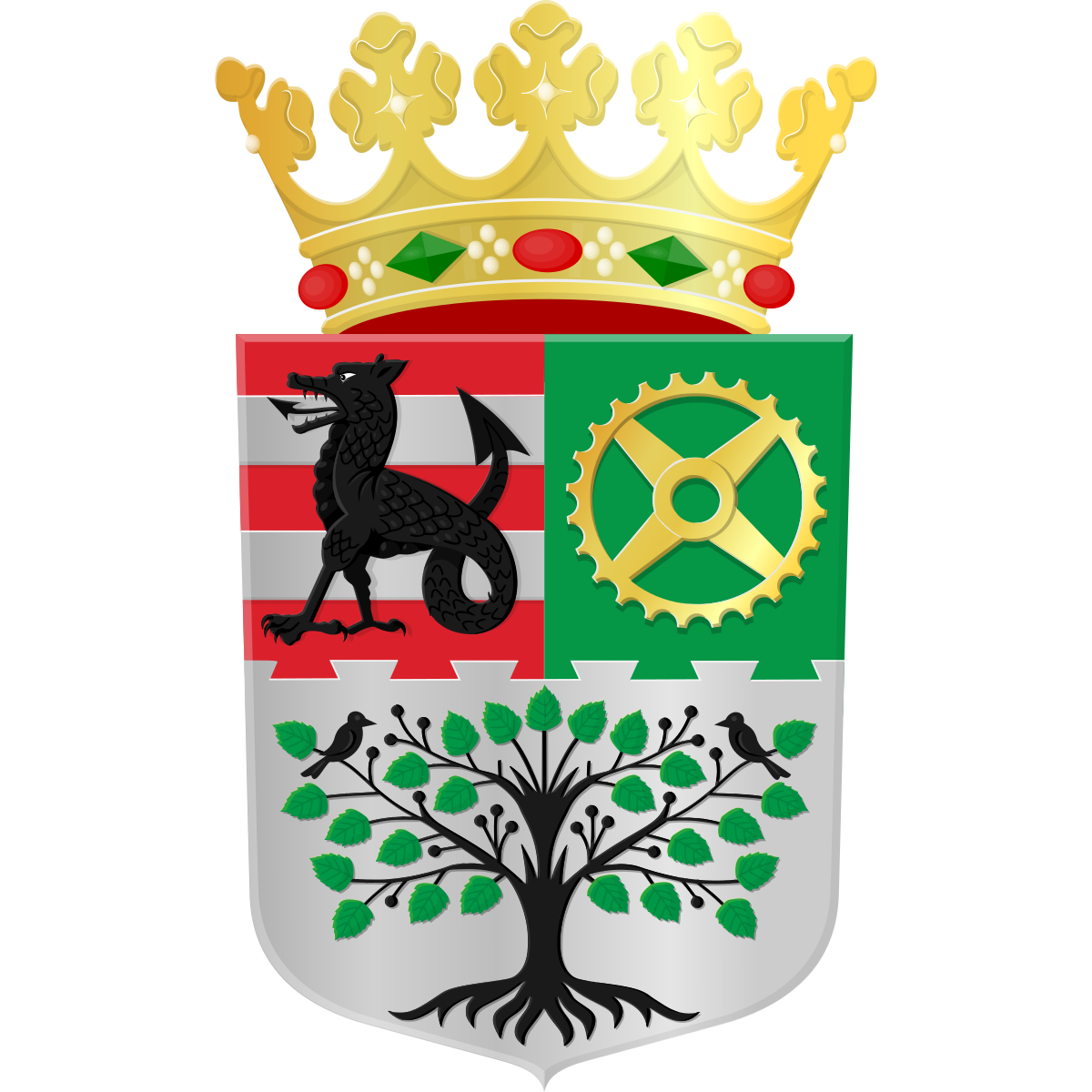 Wapen van Uiterburen, Groningen
