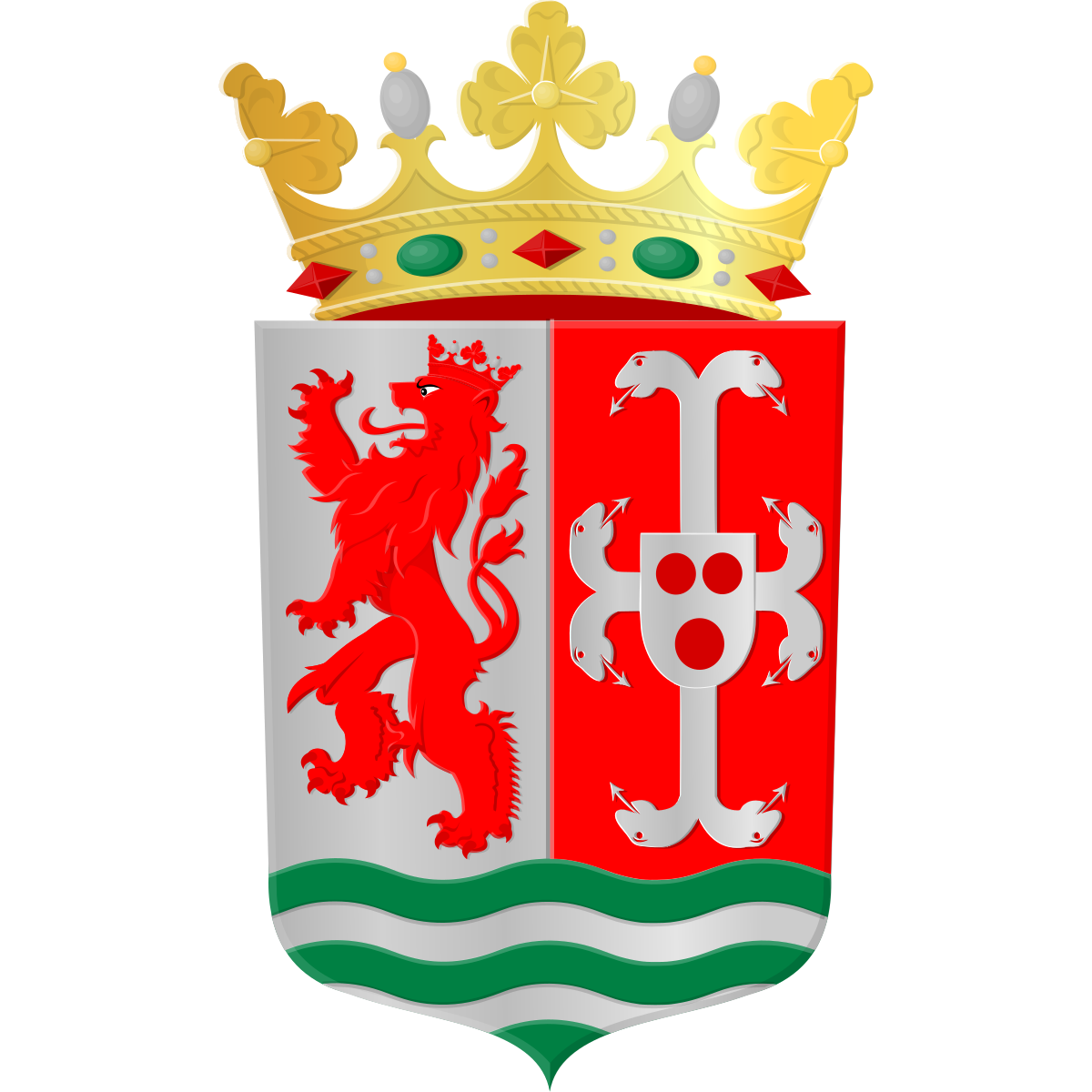 Coat of arms of Vaesrade, Limburg