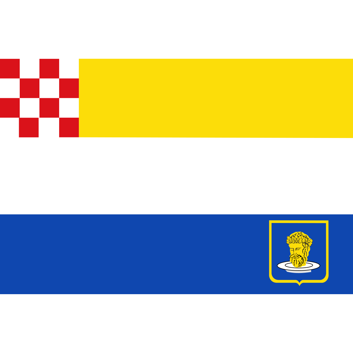 Flag of Vijfhuizen, North Brabant
