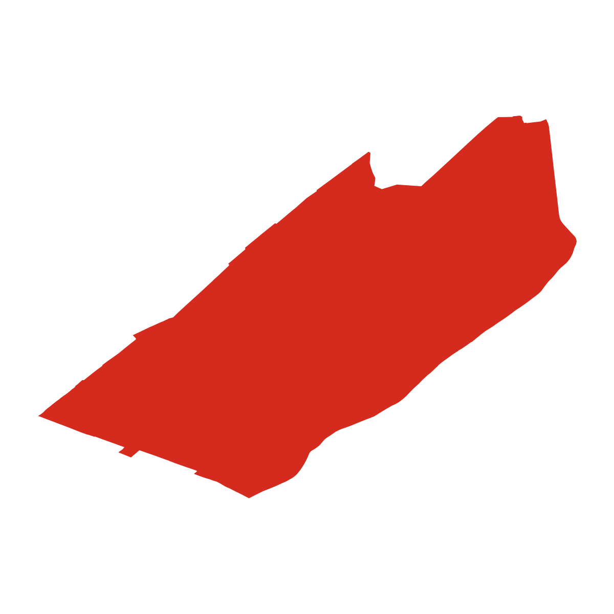 Voorschoten city boundary
