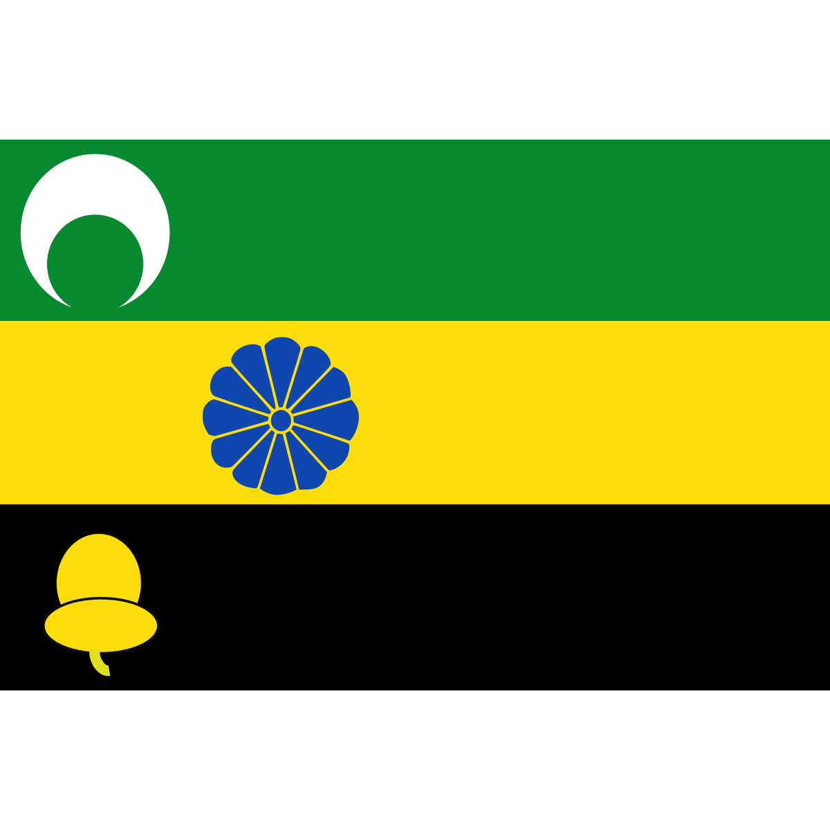 Vlag van Wâlterswâld, Fryslân