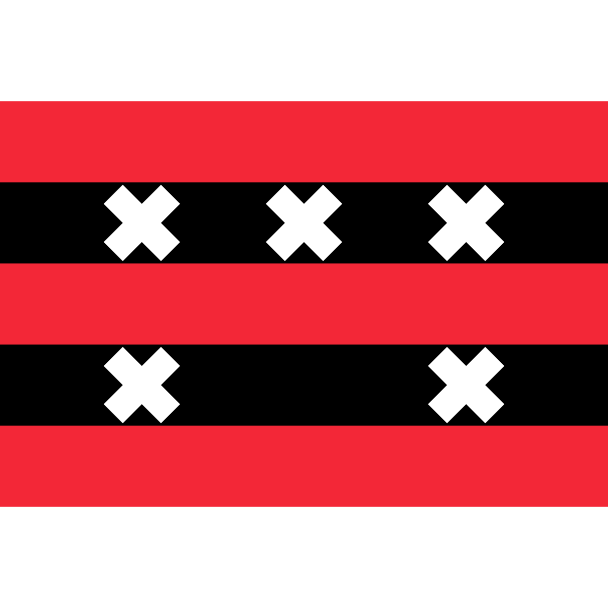 Vlag van Waver, Noord-Holland