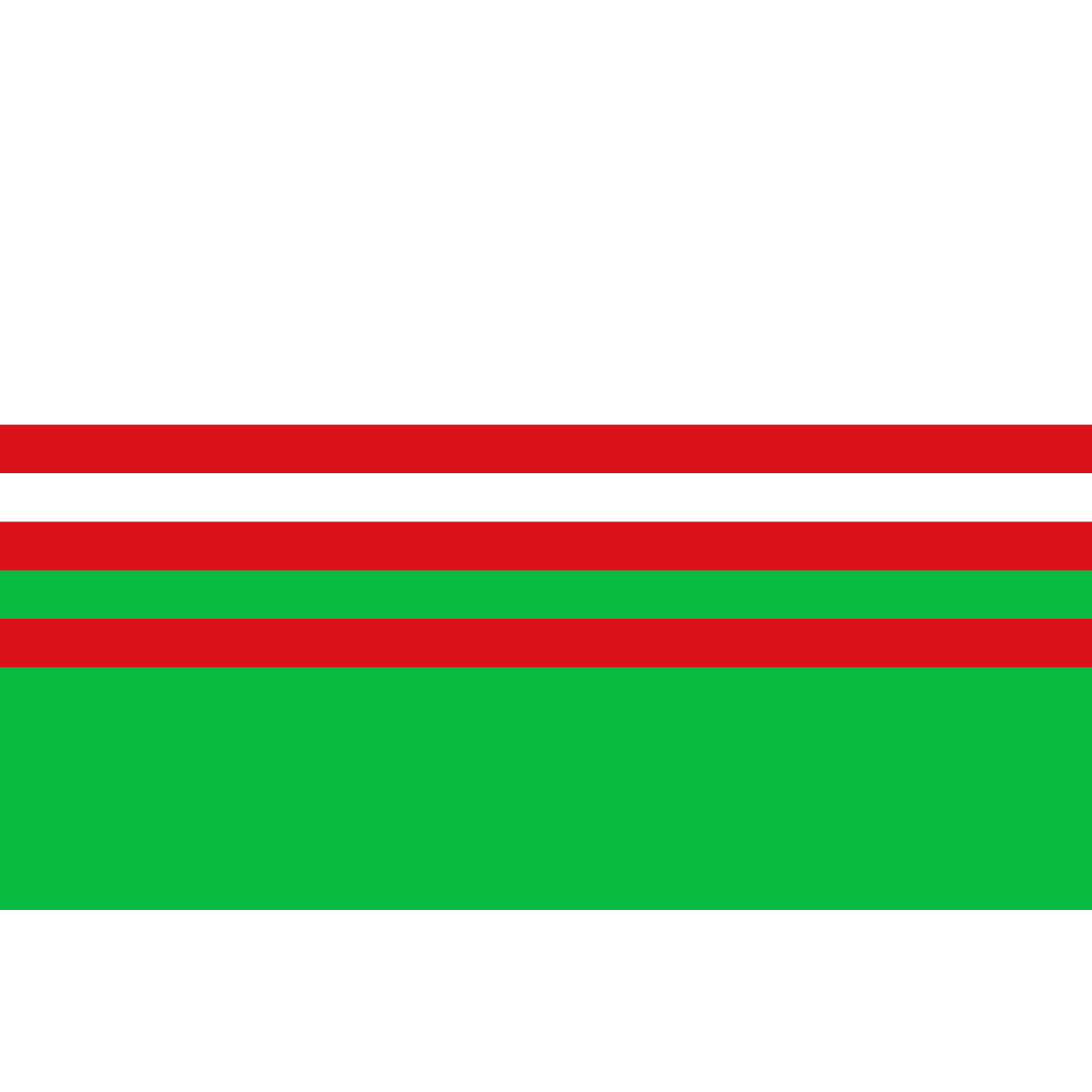 Flag of Wervershoof, North Holland