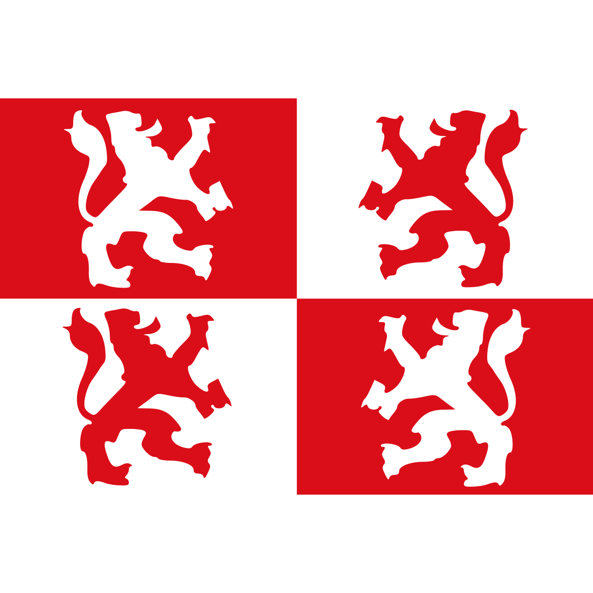 Flag of Westzaan, North Holland