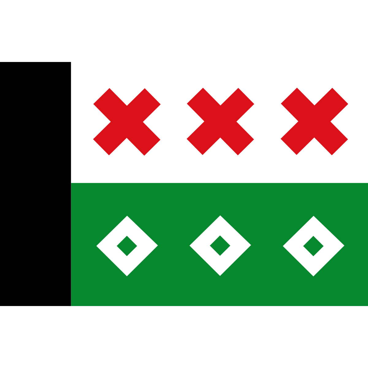 Vlag van Willemstad, Noord-Brabant