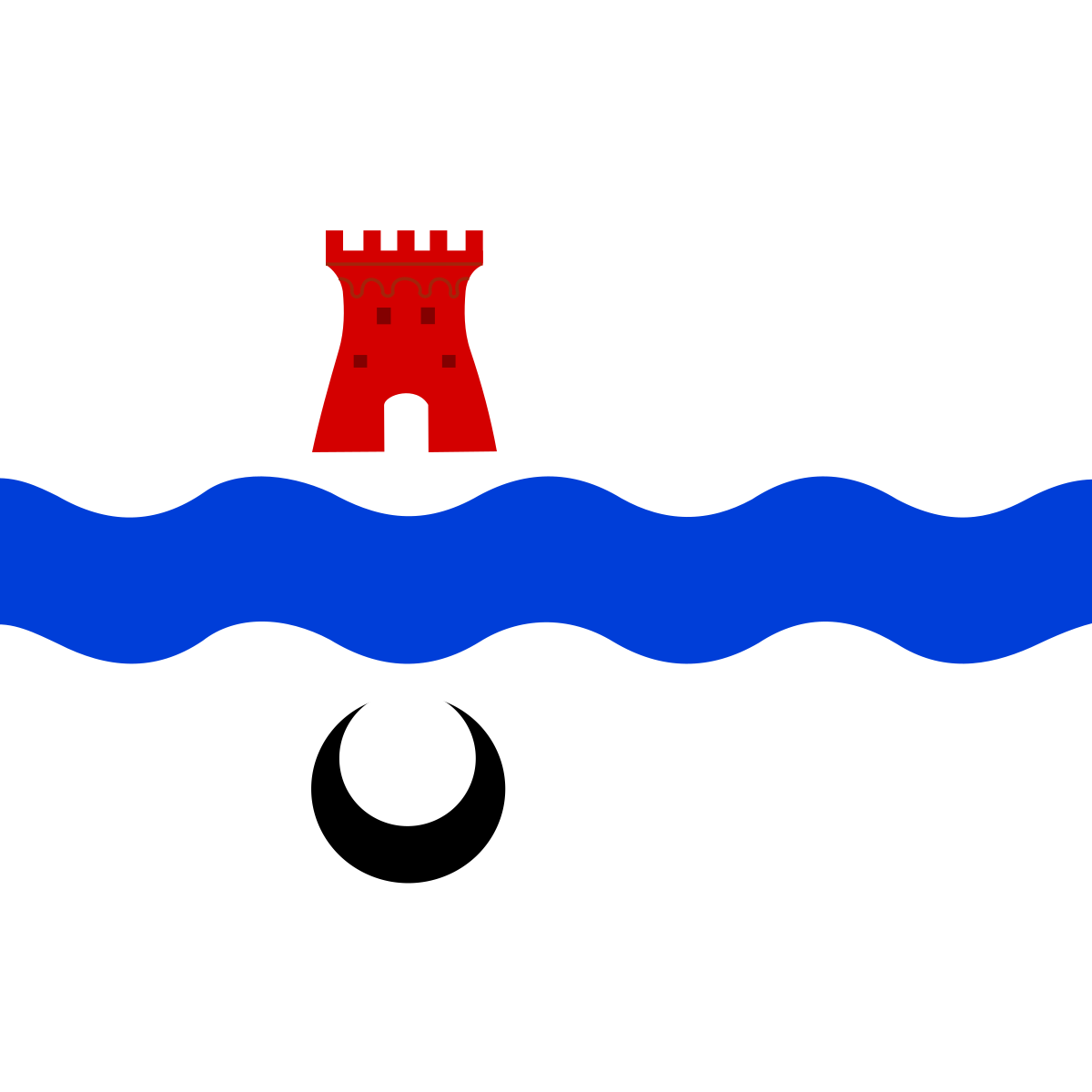Vlag van Wilsveen, Zuid-Holland