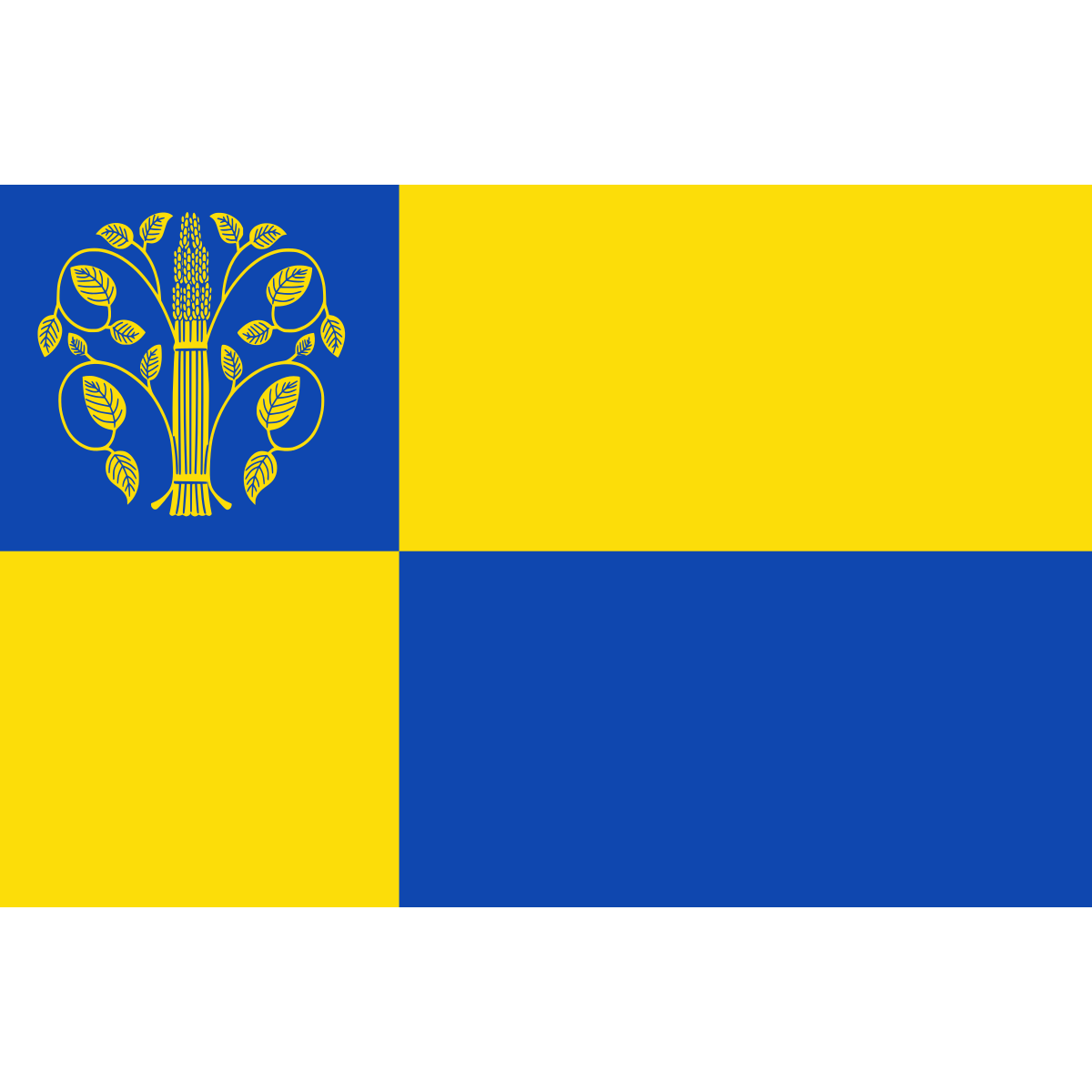 Flag of Wollinghuizen, Groningen
