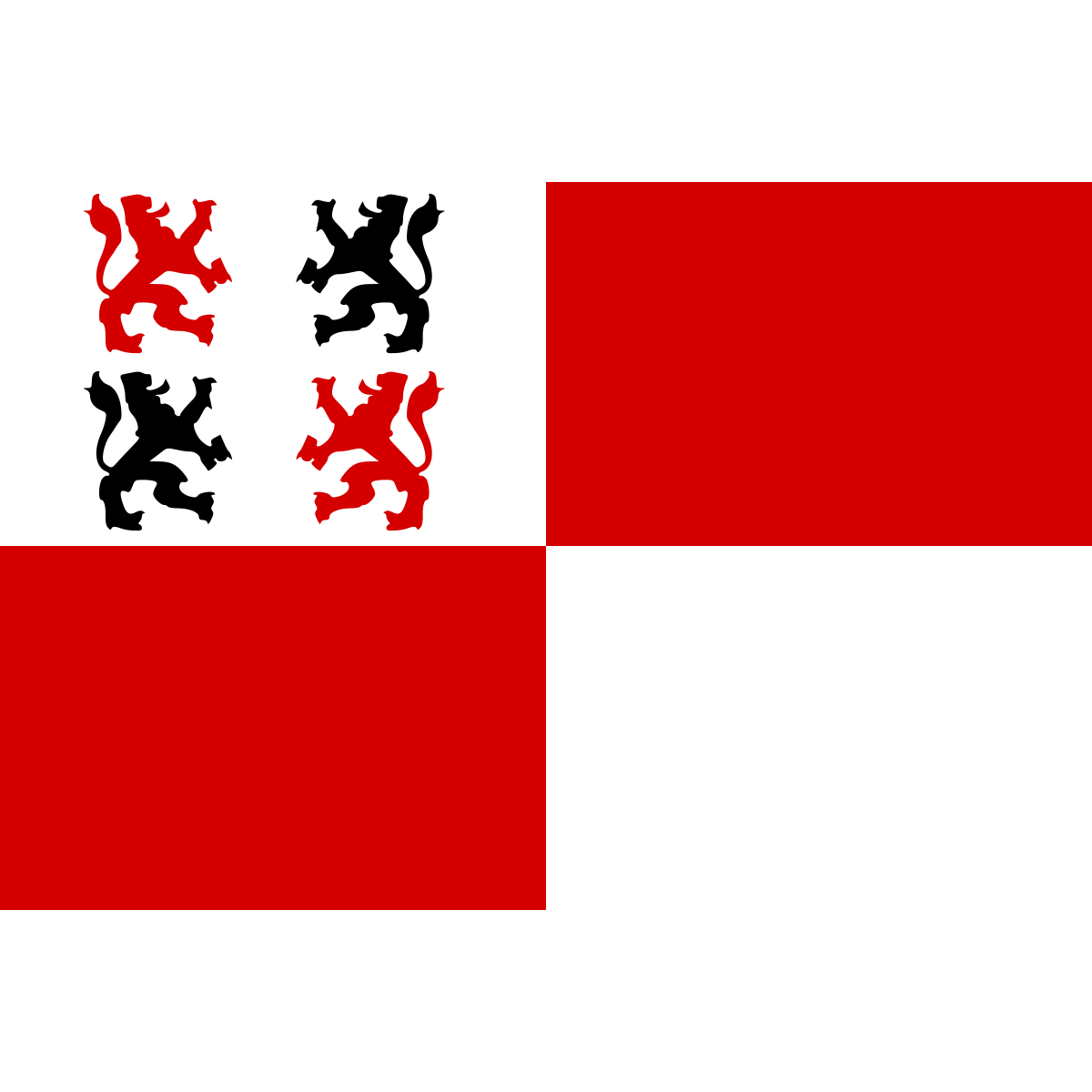 Flag of Wormerveer, North Holland
