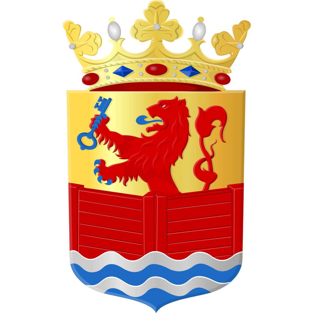 Coat of arms of Zaamslagveer, Zeeland