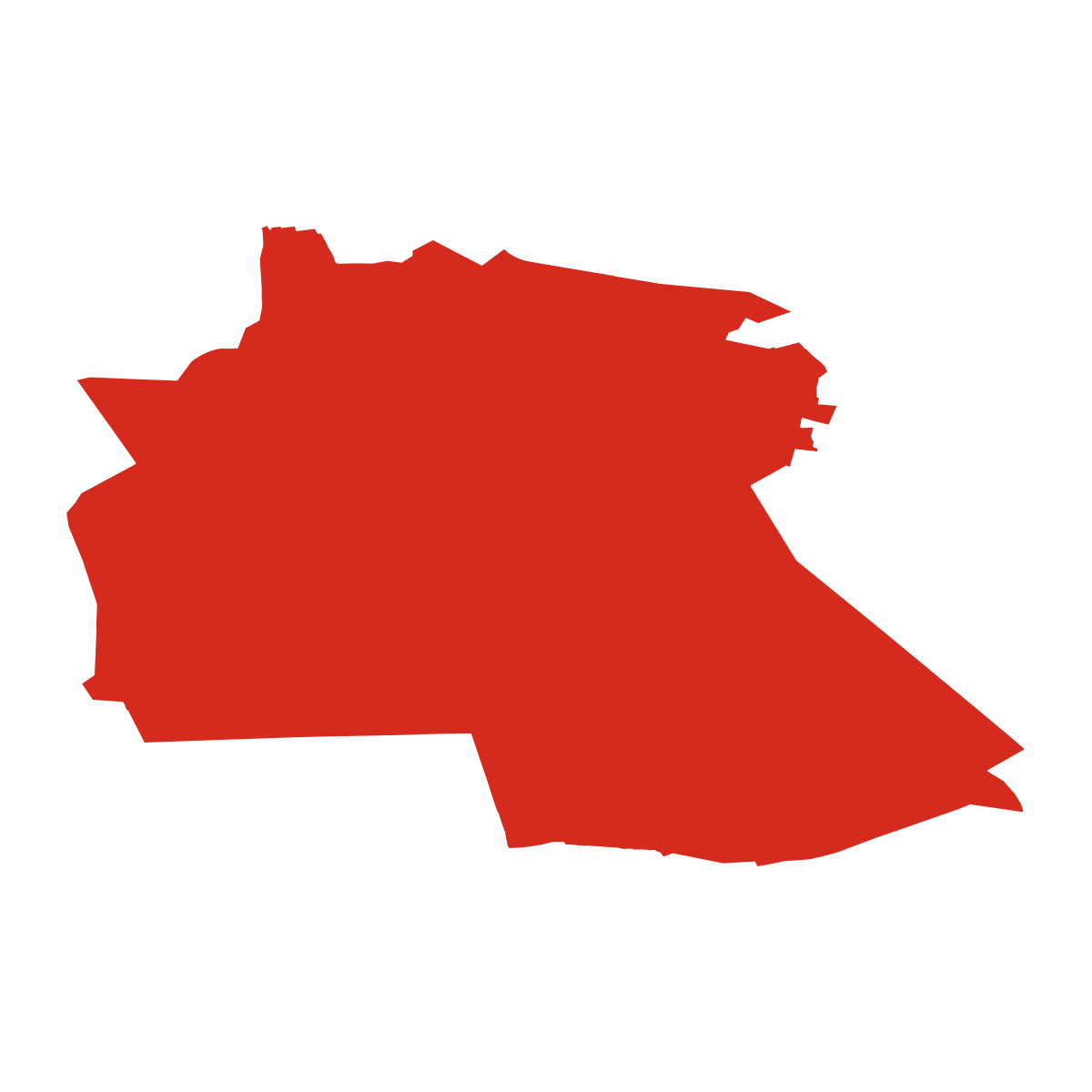 Zandfort city boundary
