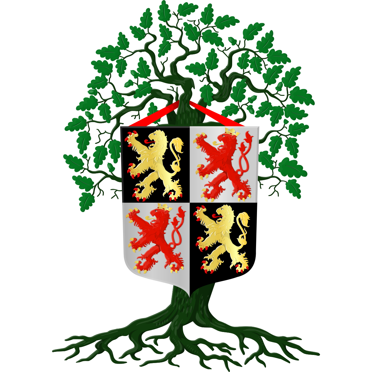 Coat of arms of Zandschel, North Brabant