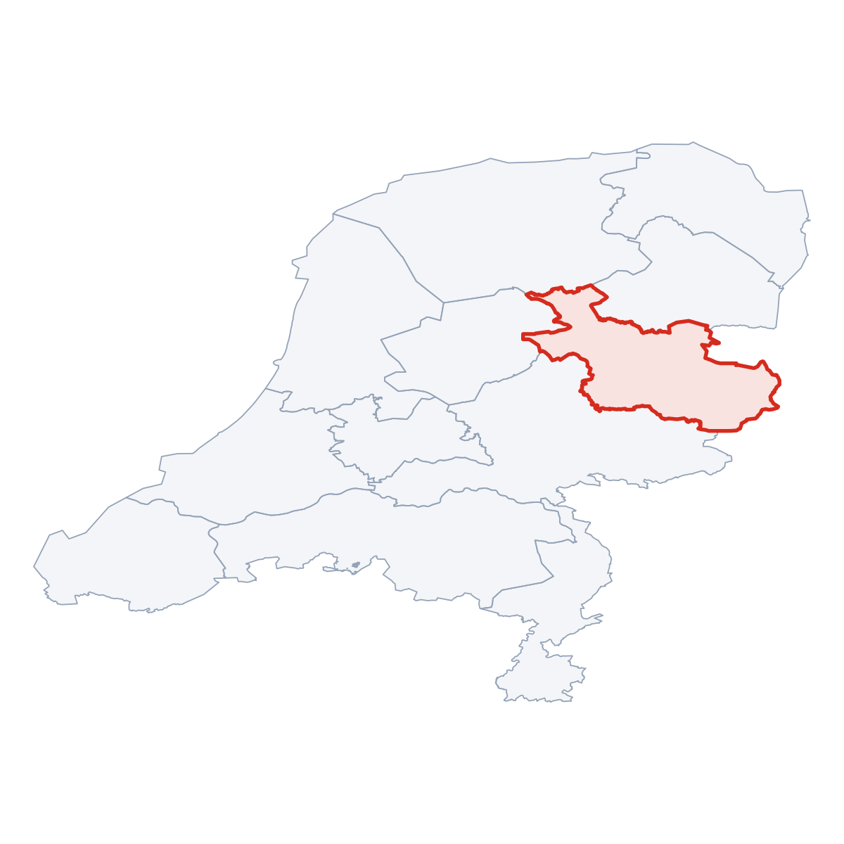 Overijssel in the Netherlands