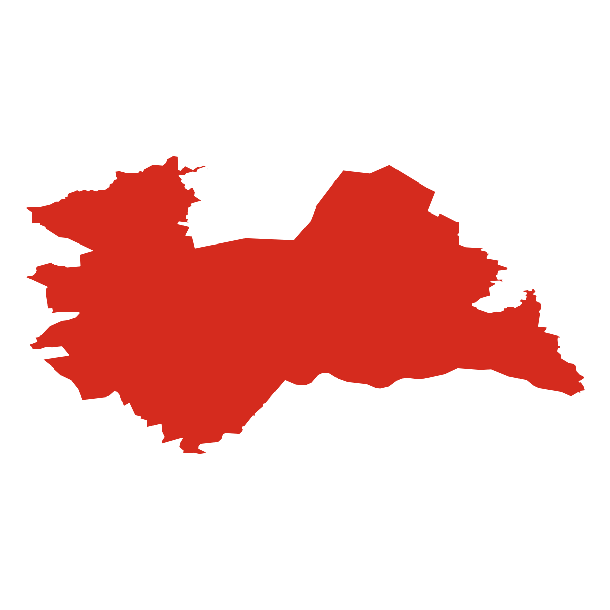 Utrecht province outline