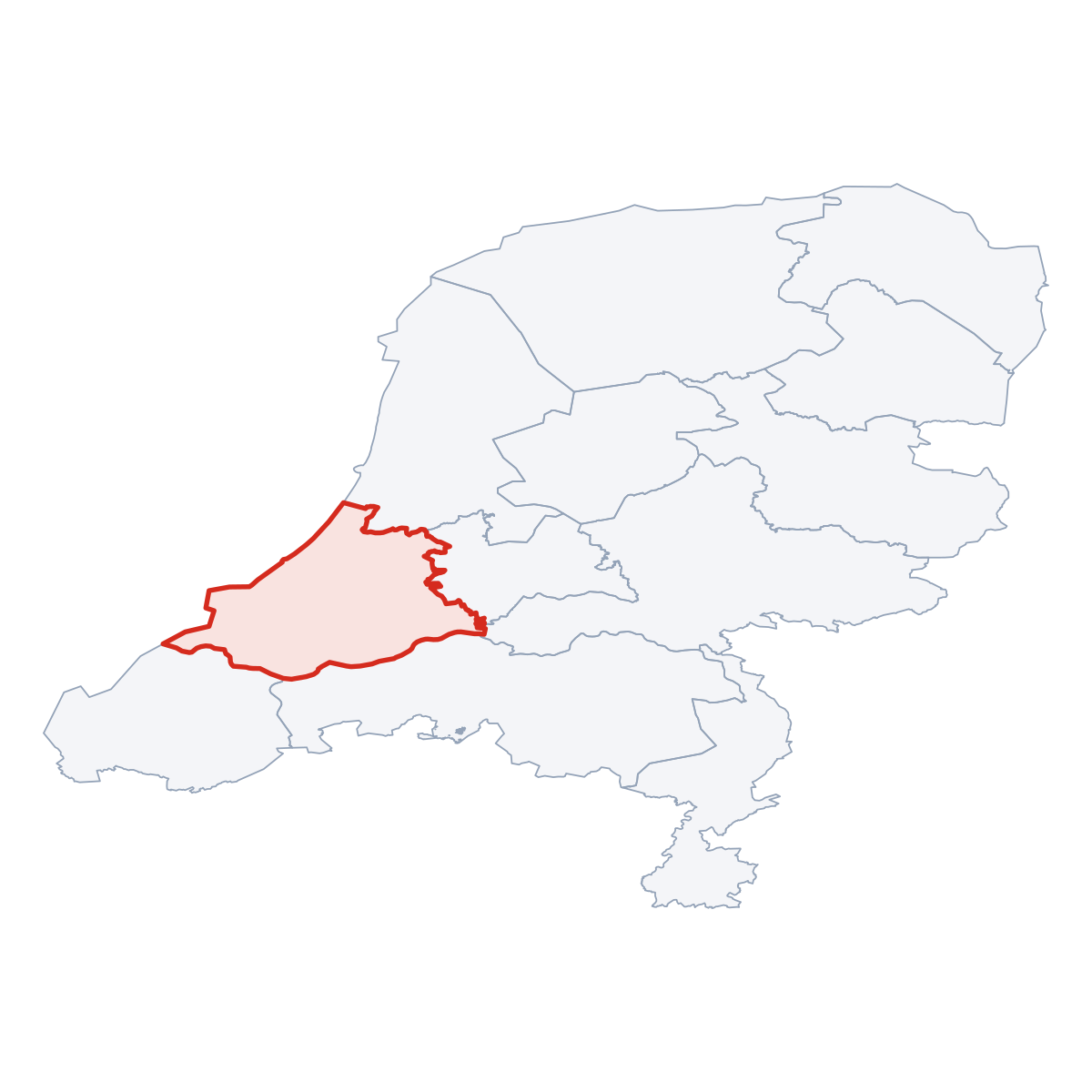 South Holland in the Netherlands